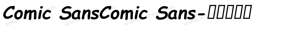 Comic SansComic Sans字体转换